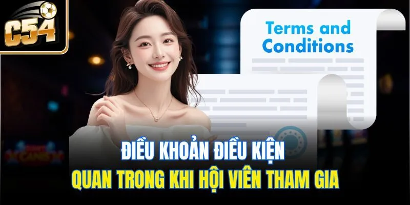 Điều khoản điều kiện quan trong khi hội viên tham gia