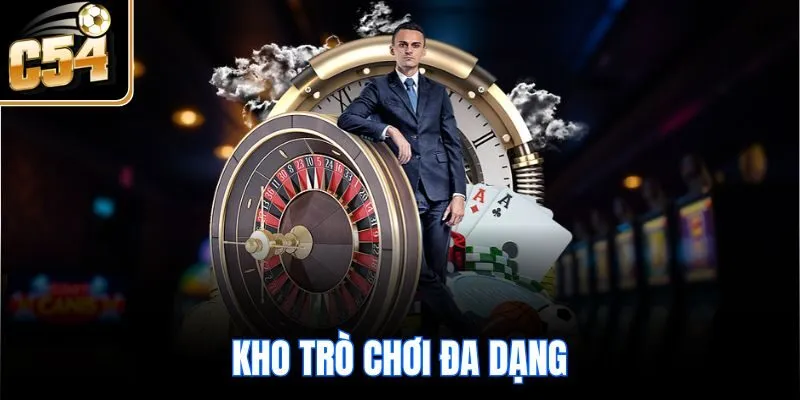 Kho trò chơi đa dạng